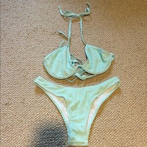 SHEIN Mint Green Bikini Set